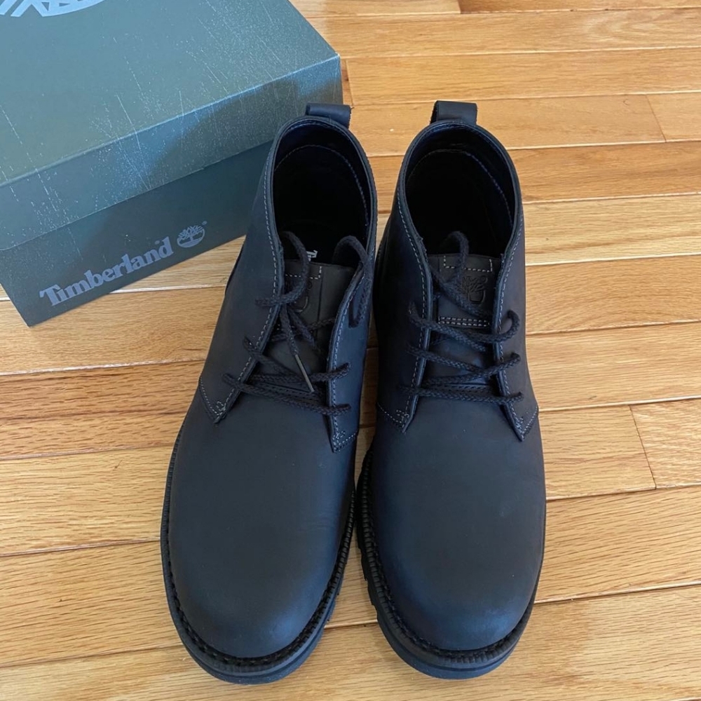 Brand new leather shoes